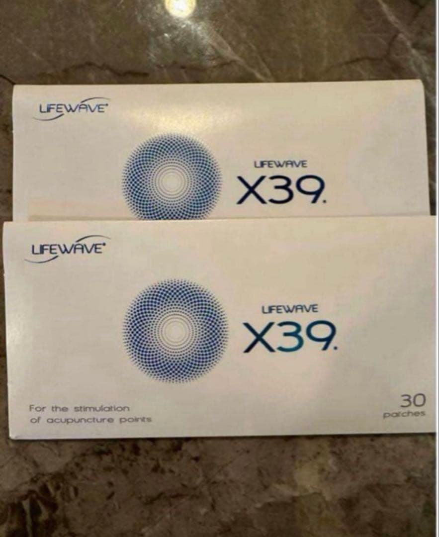 ☆X39 パッチ 2個セット 未使用 使用期限たっぷり