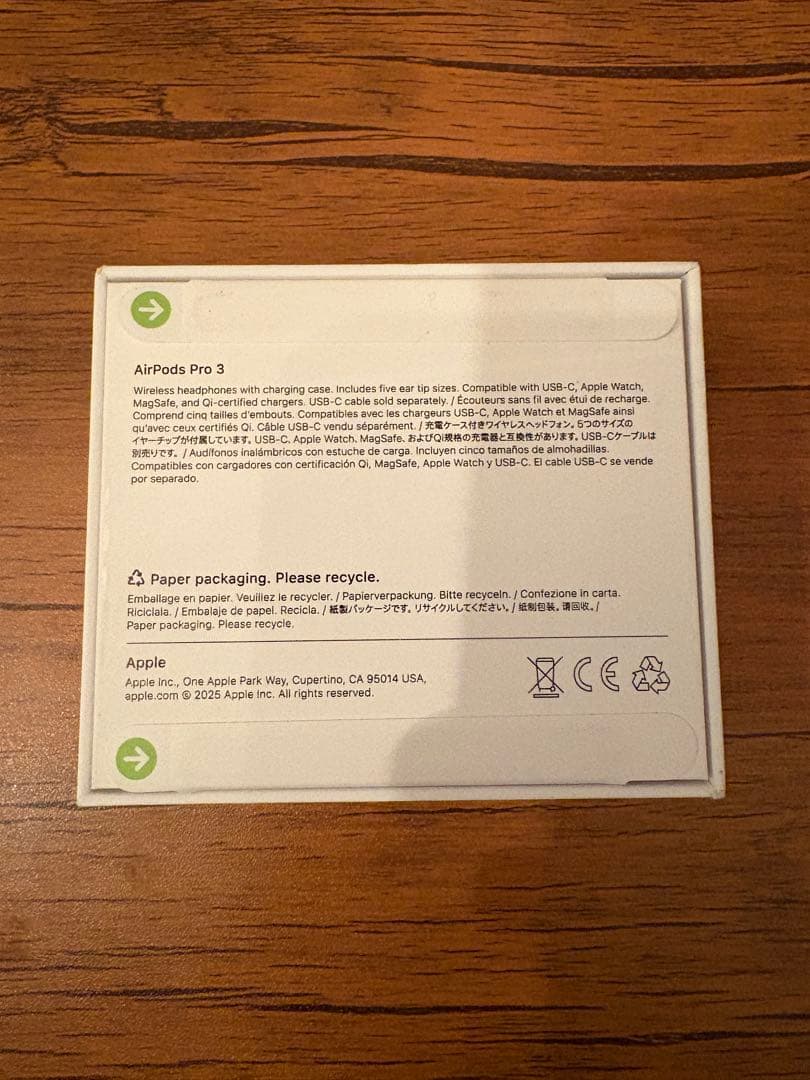 【新品未使用品】AirPods Pro 3 本体・新品