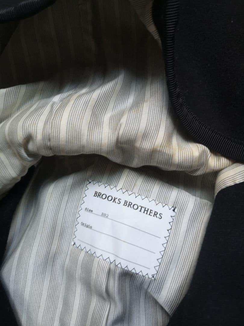BLACK FREECE BY Brooks Brothers ダッフルコート]