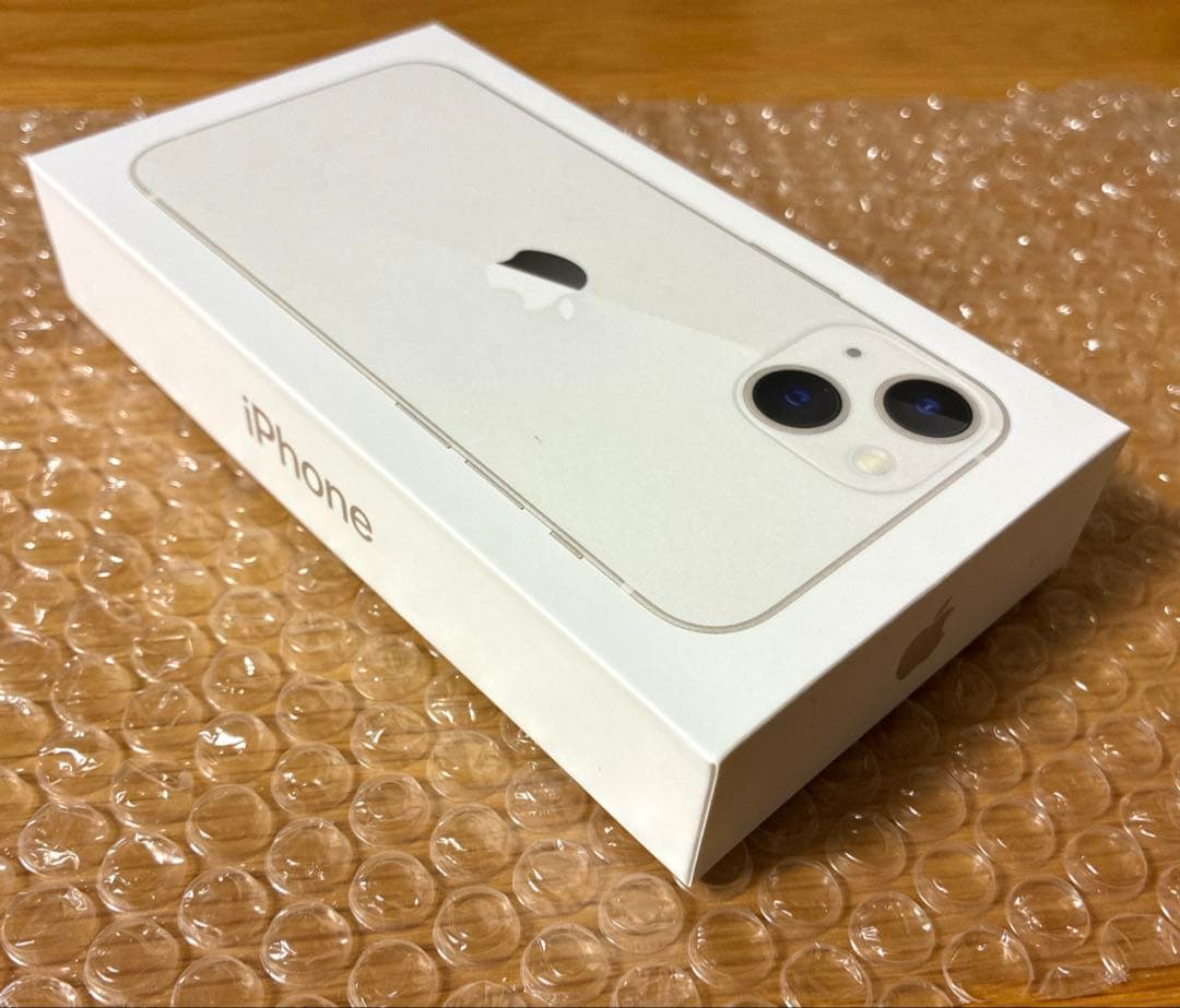 はくまるiPhone 13 mini 256GB スターライト