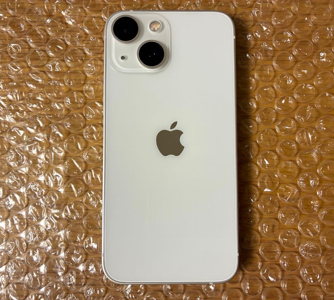 はくまるiPhone 13 mini 256GB スターライト