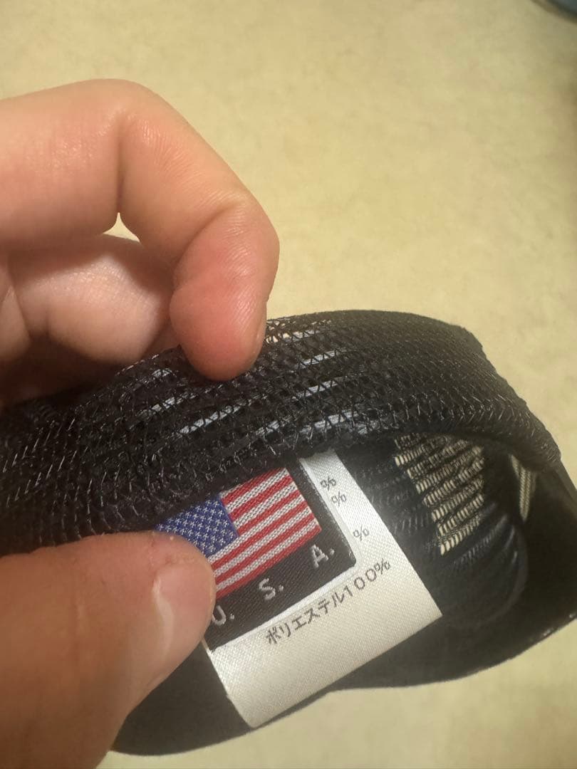 帽子 SEASET S NEOPRENE TRUCKER / BLACK