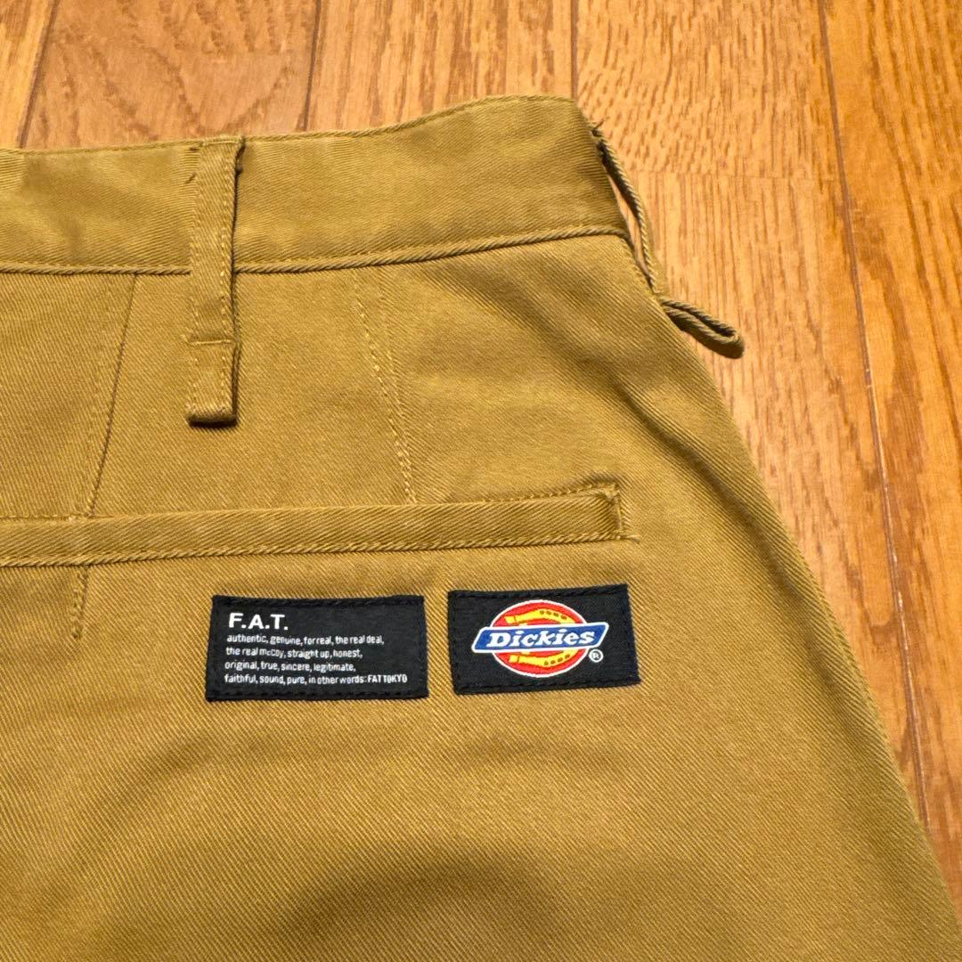 美品 FAT × Dickies TUFFIES コラボ TITCH ベージュ