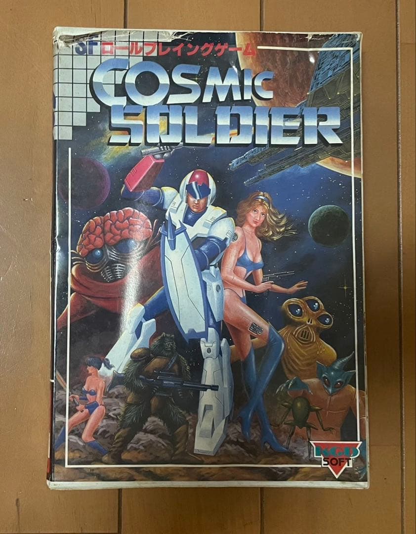 コズミックソルジャー KGDsoft PC8801 用 5インチFD 動作確認済