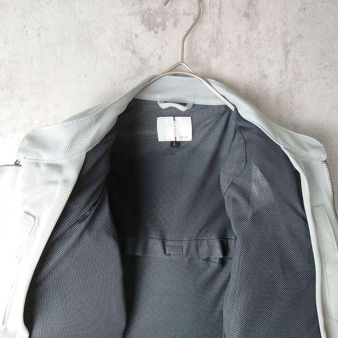 Rosso StyleLab ライダース メッシュジャケット バイク 春夏用 L