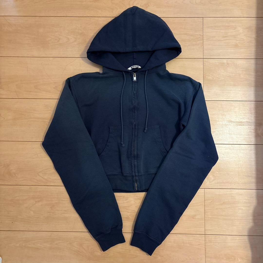 AURALEE オーラリーネイビー パーカー フルジッパー 1