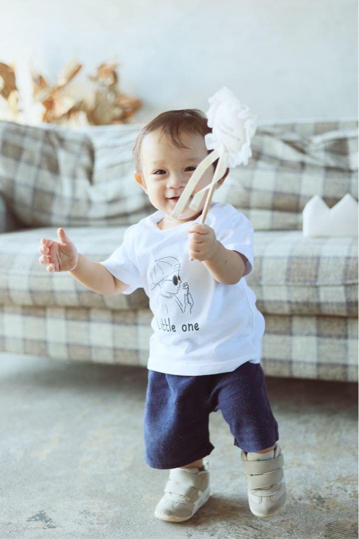 ちぃさま専用親子コーデ　親子お揃い　名前入り　名入れ tシャツ　内祝い　誕生日