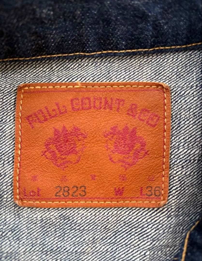 フルカウント デニムジャケット 大戦モデル 2823 限定　size36