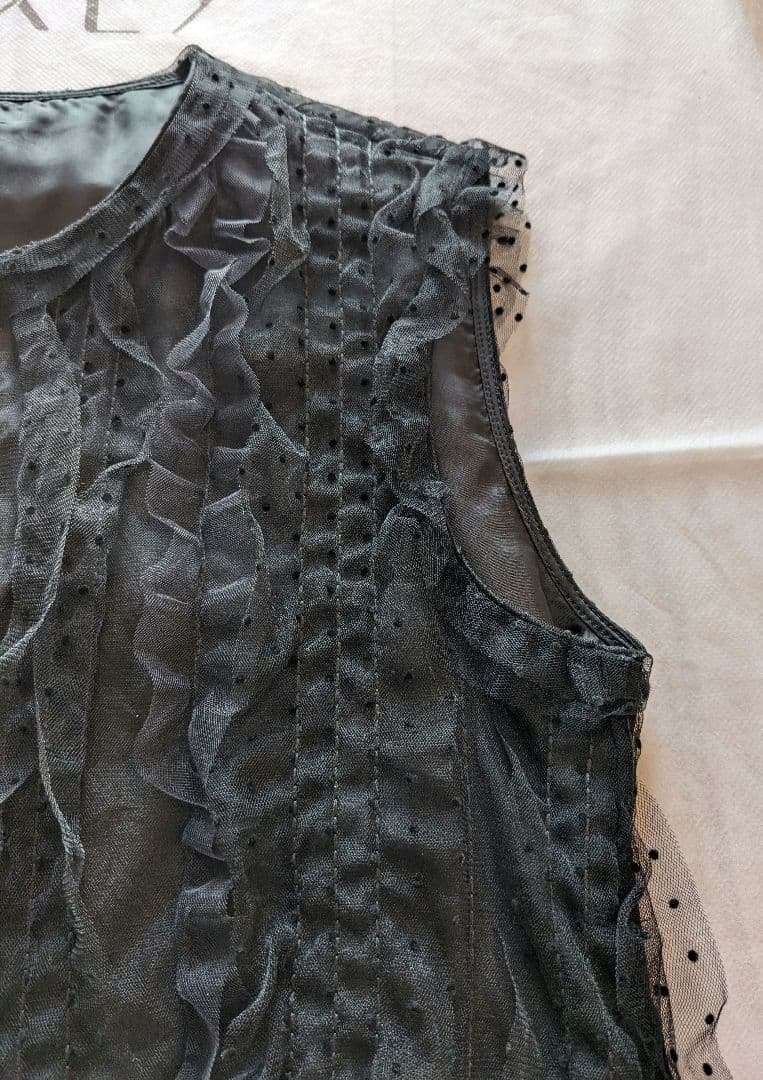 ★FOXEY \"Le Parc Top\" ブラックブラック 38