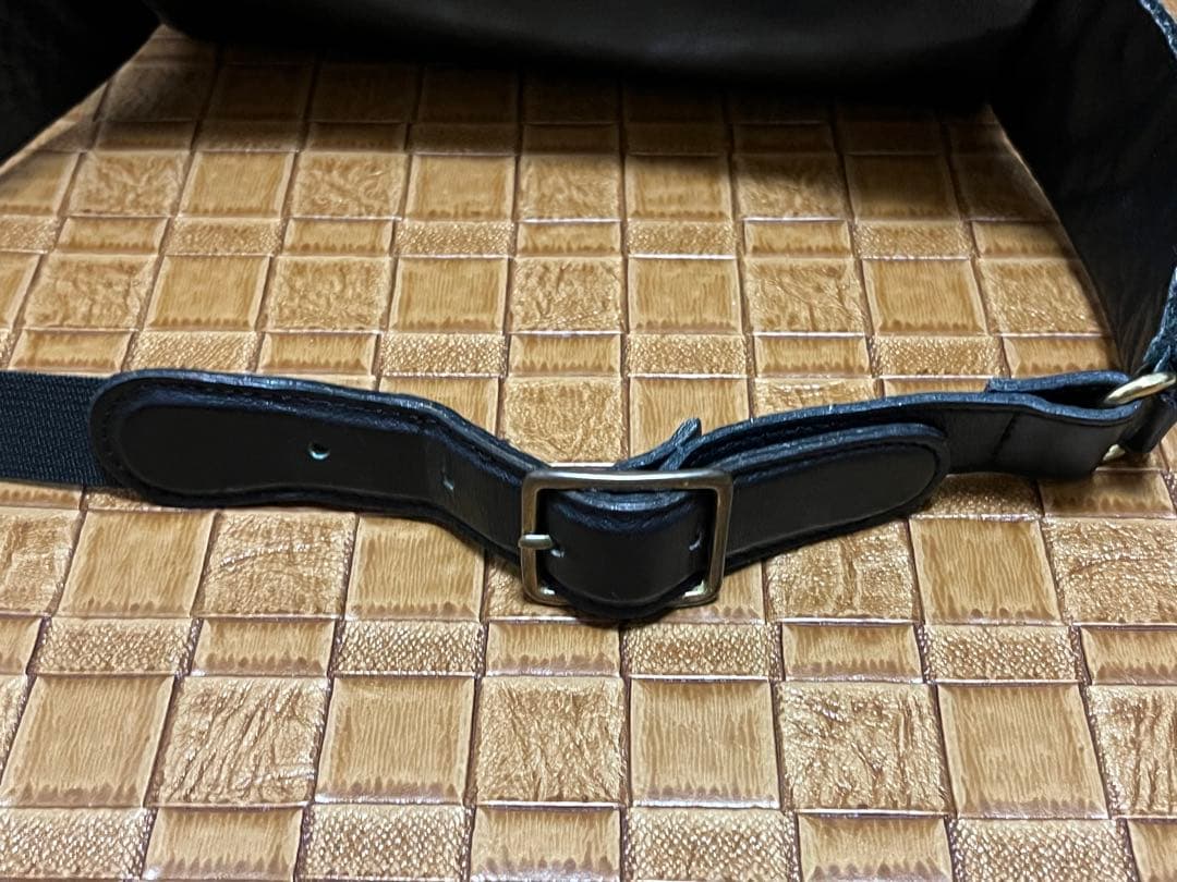 USA製　オールドコーチ　レザーウエストバッグ　/ブラック　本革　ヴィンテージ