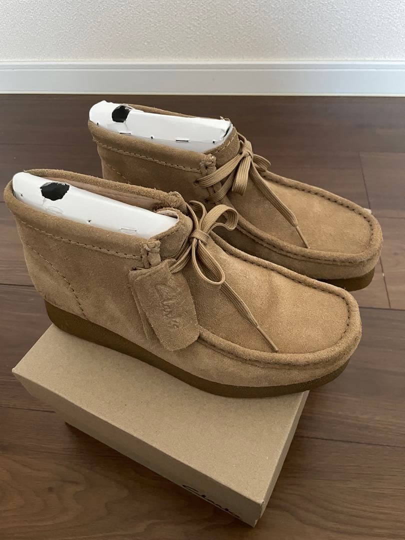 Clarksワラビーズブーツ　レディース24.5