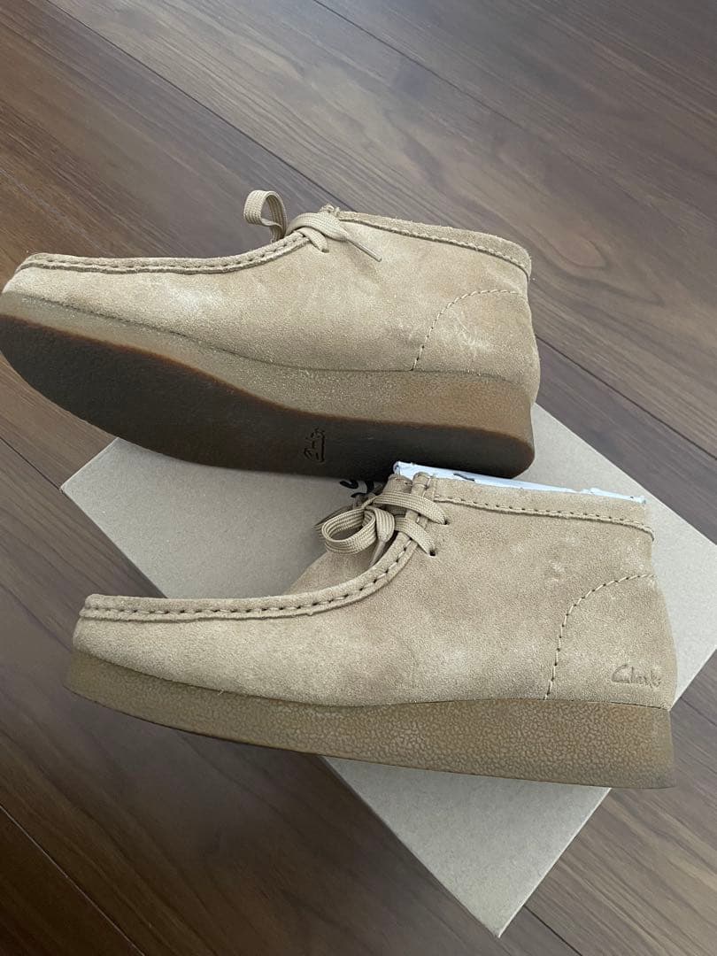Clarksワラビーズブーツ　レディース24.5