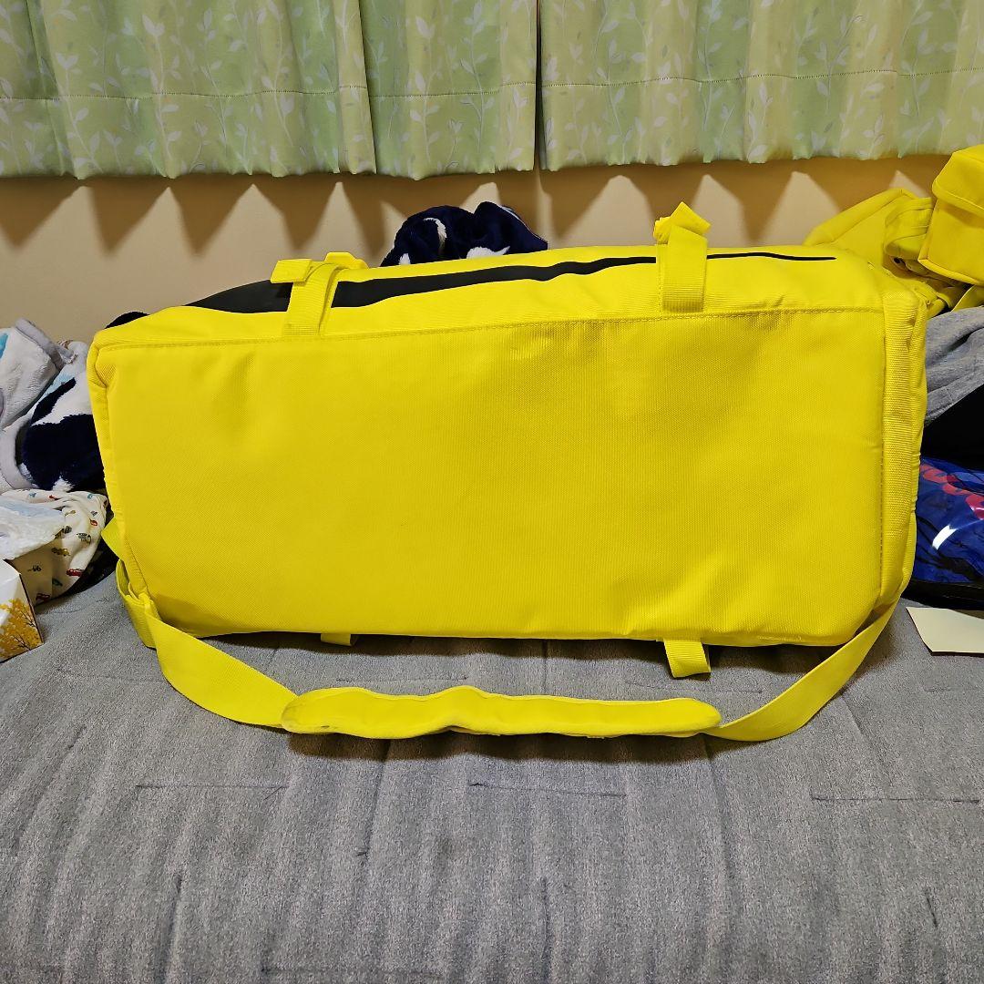 NIKE　Off-White 　イエロー ダッフルバッグ