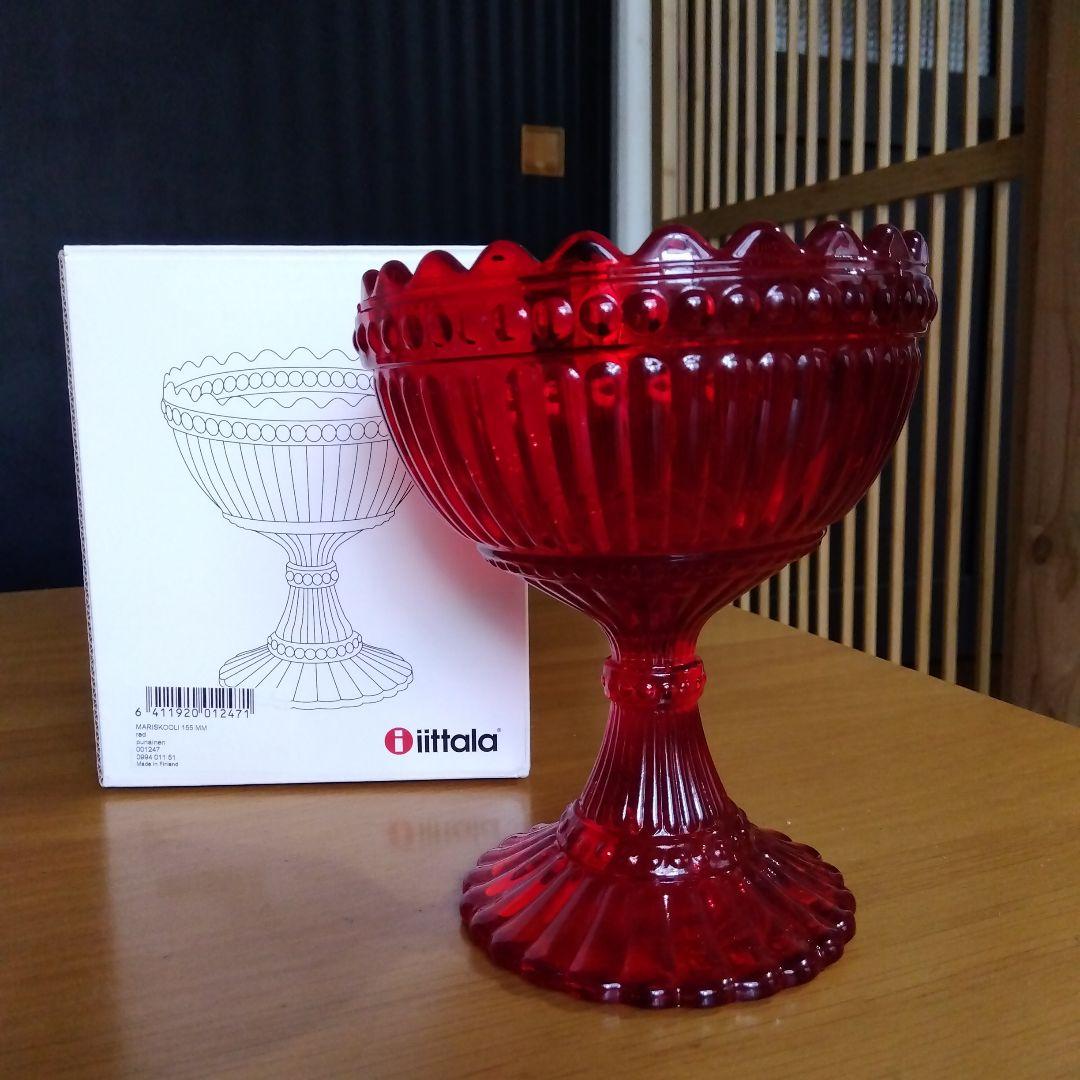 　marimekko　マリボウル　レッド　ラージ　15.5cm