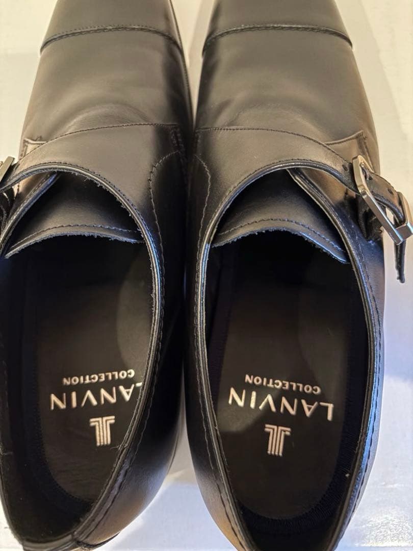 LANVIN ビジネスシューズ 黒