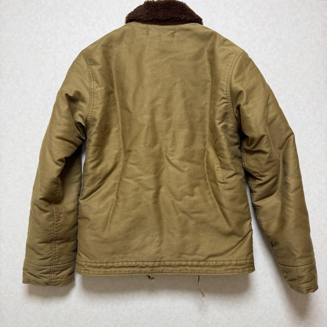 ジャケット・アウター WACKO MARIA ALPACA BOA N-1 DECK JACKET