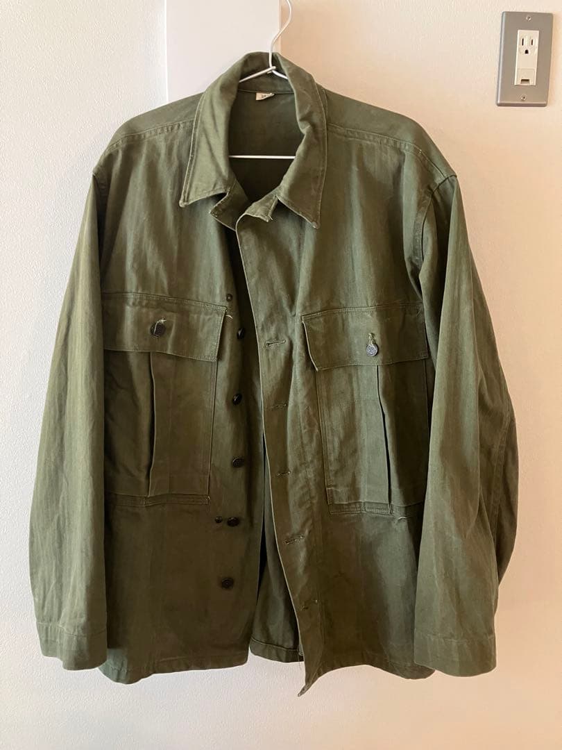 US ARMY vintage M-43 HBT 40s 38R ミント