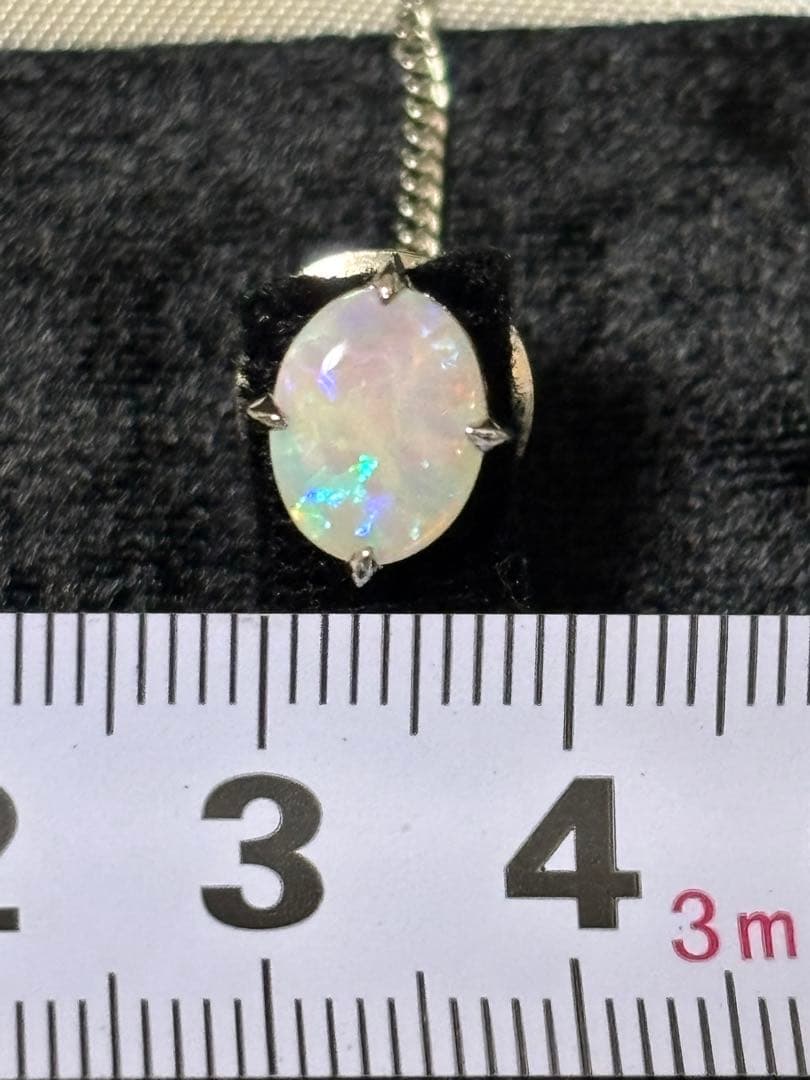 オパール オーバルカットネクタイピン ビンテージ