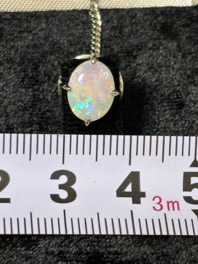 オパール オーバルカットネクタイピン ビンテージ