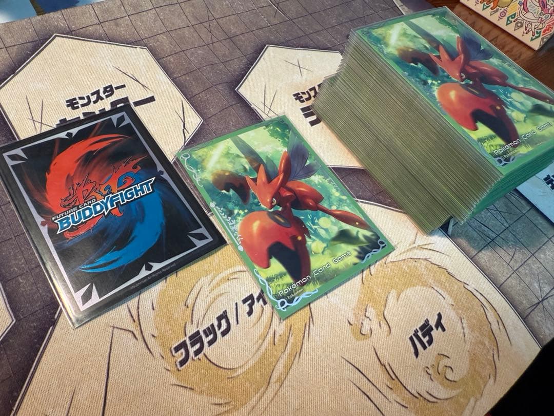 期間限定値下げ　早い者勝ち‼️ バディファイト　電神　デッキ　強化パーツ付き