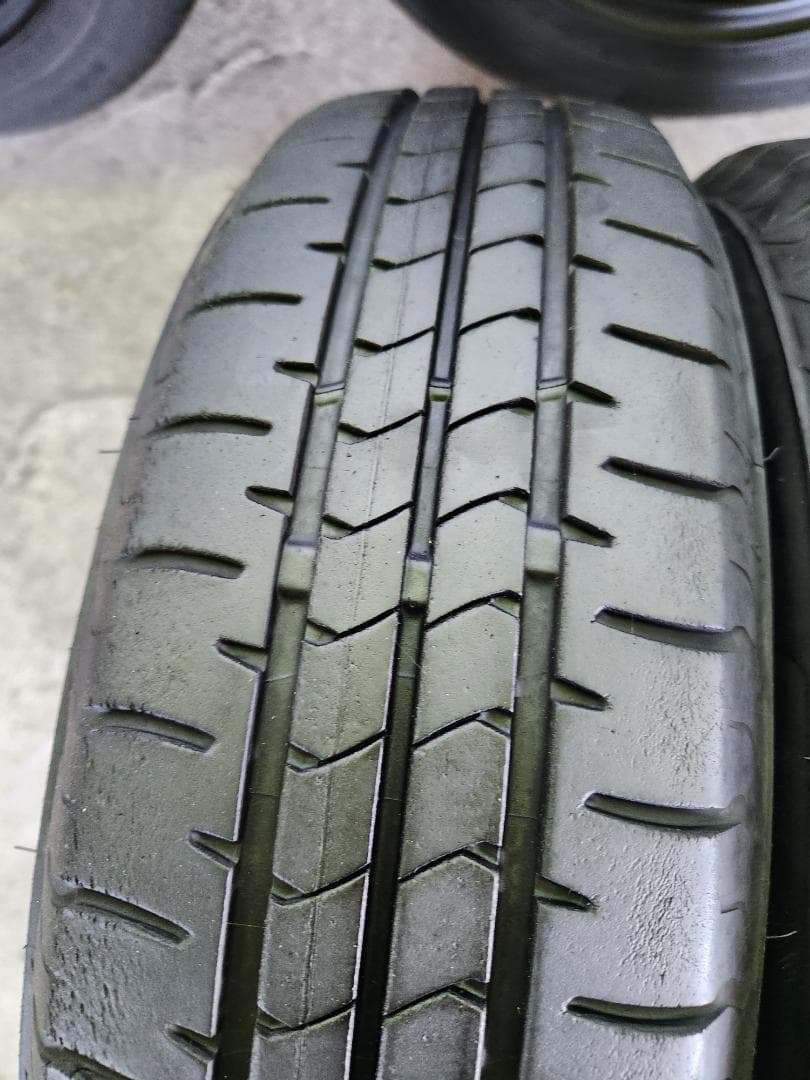 送料込☆2023 ブリヂストン タイヤホイールセット155/65R14☆4本