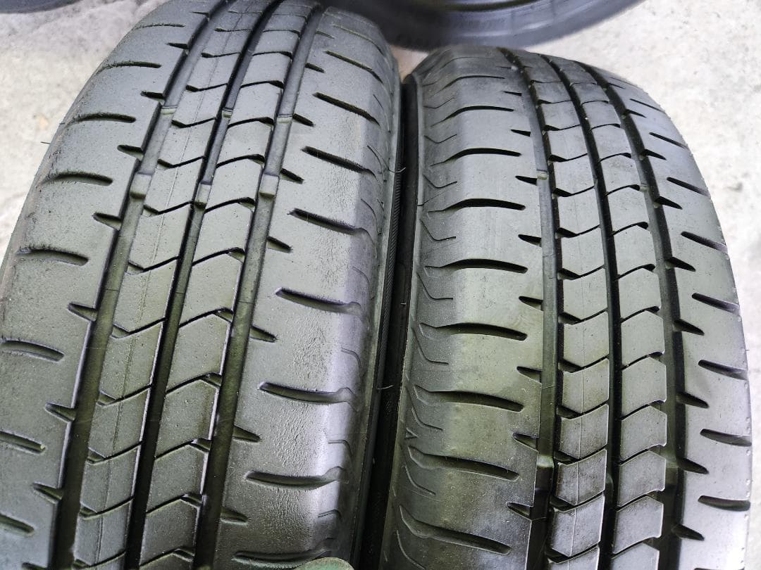 送料込☆2023 ブリヂストン タイヤホイールセット155/65R14☆4本