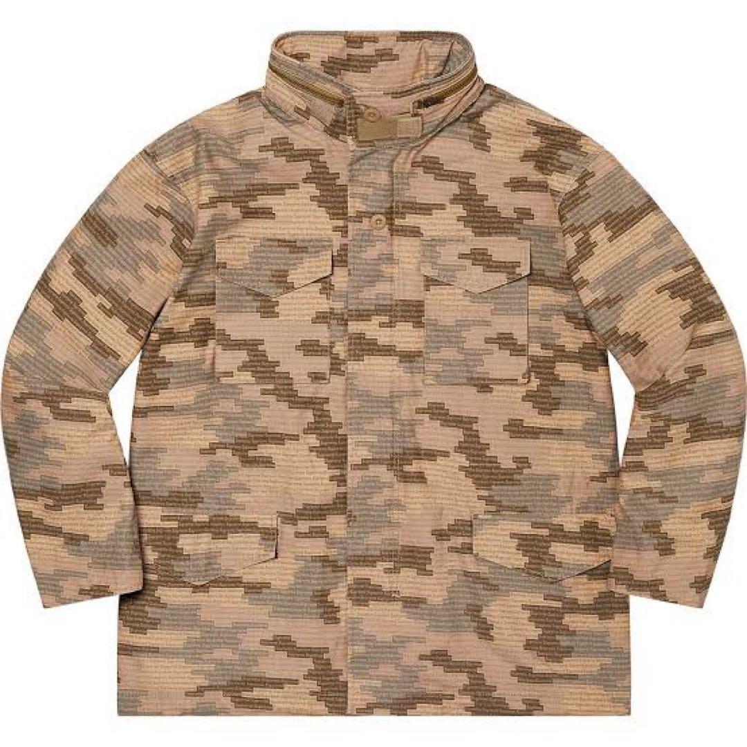 ジャケット・アウター Supreme Logo Camo M-65 Jacket