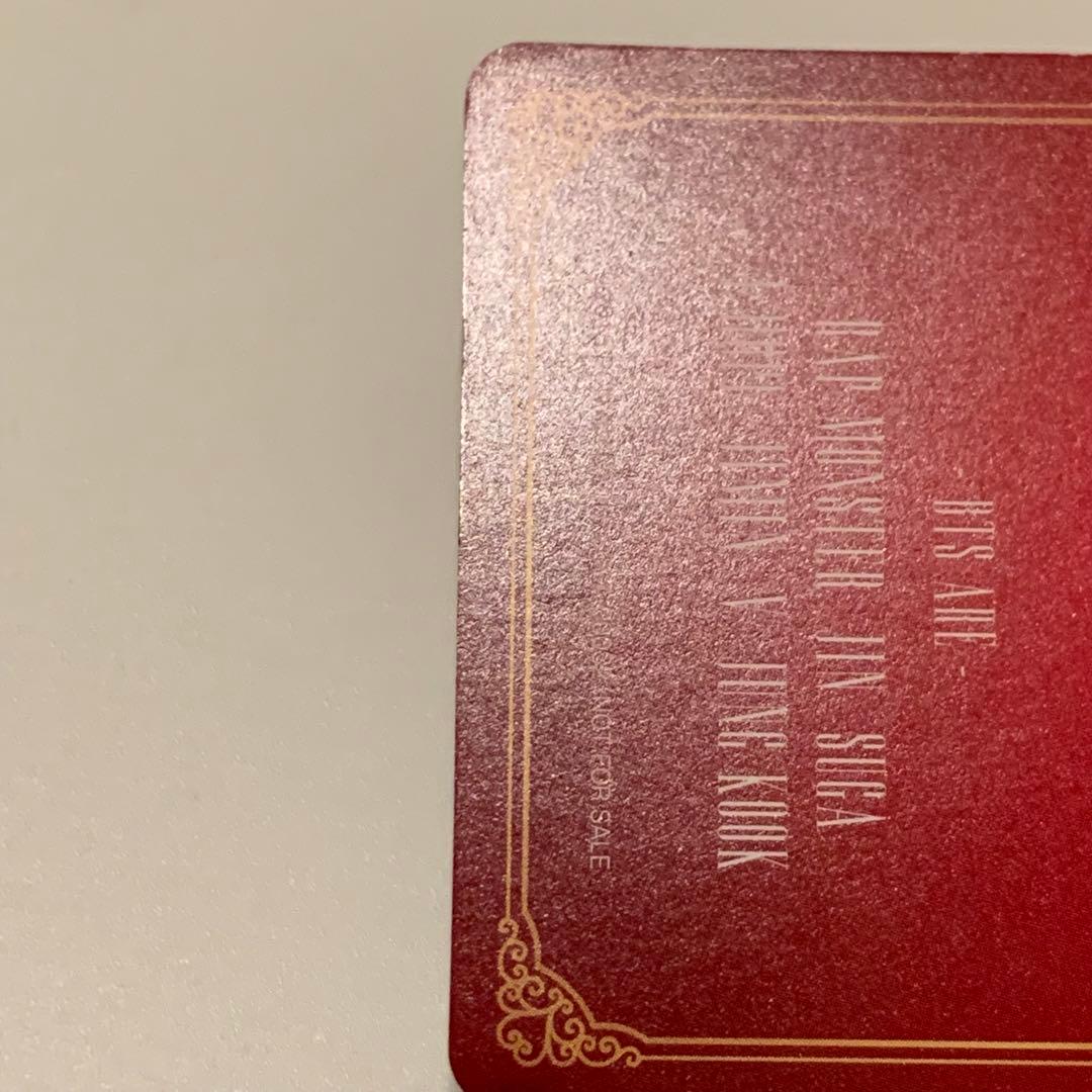 防弾少年団 BTS I NEED U クリスマス ユンギ SUGA トレカ