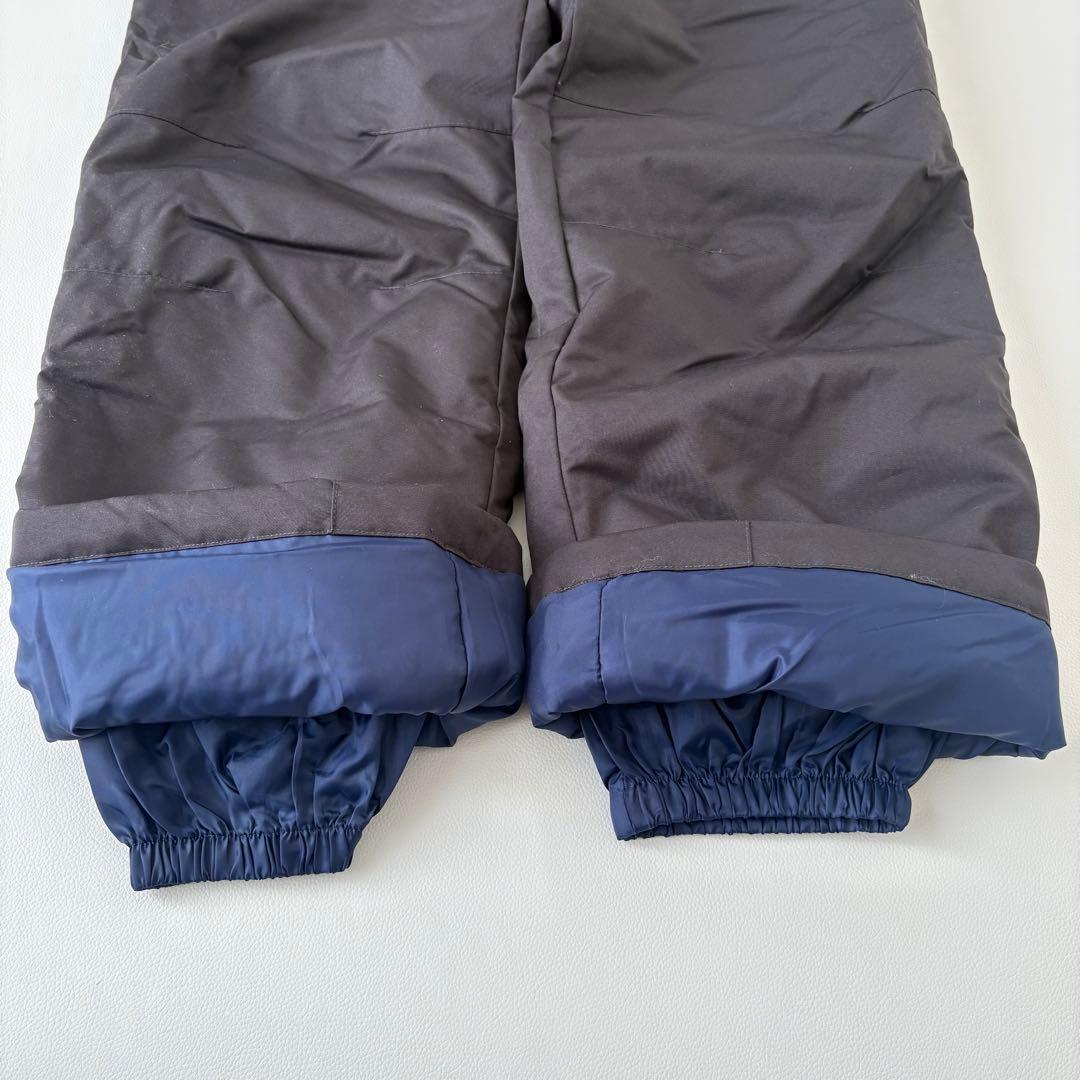 ROXY/SPALDING スキースノボウエア 上下 L 花柄/ブラウン 洗える