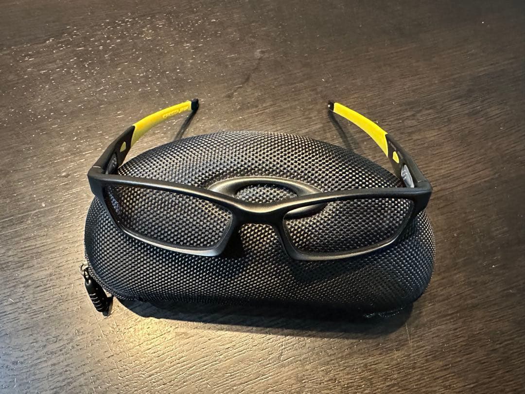 Oakley 交換サイドフレーム付きブラック/イエロー