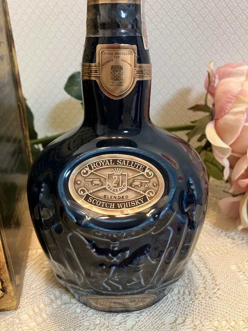 超美品 SALUTE 21YEAR OLD 青ビンテージ新品未開封品