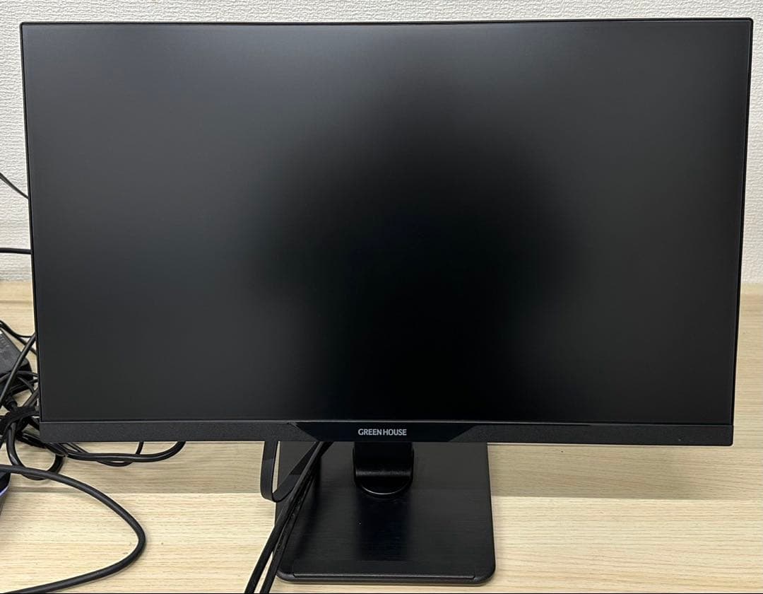 GREENHOUSE GH-LCW24L 24インチ液晶モニタHDMIスピーカー