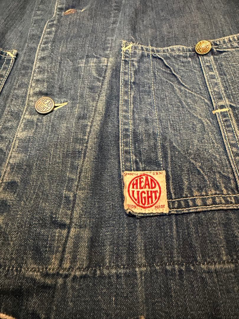 50s HEADLIGHT COVERALL ヘッドライト　カバーオール