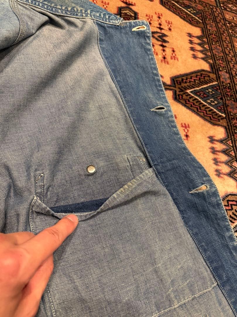 50s HEADLIGHT COVERALL ヘッドライト　カバーオール