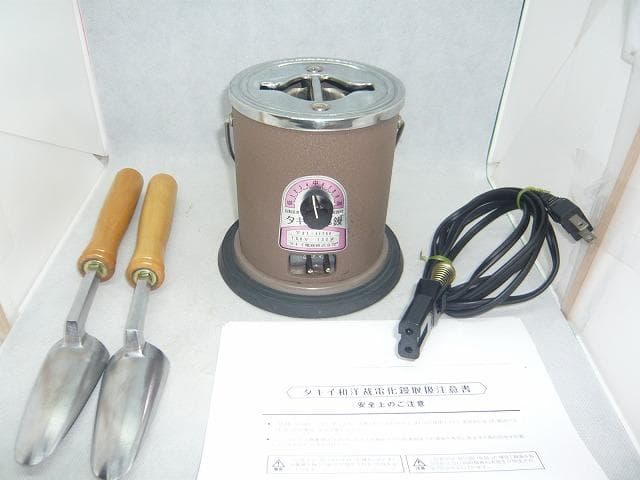 使用頻度大変少な目美品　タキイ　和裁電化鏝　和裁コテ　和裁こて　鏝２本付