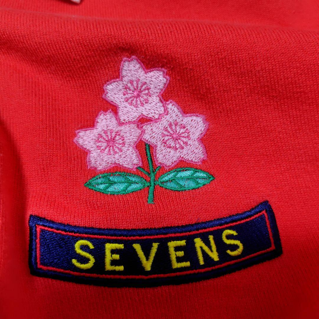 カンタベリー　ラグビー日本代表ジャージ　セブンズ　ニュージーランド製　ビンテージ