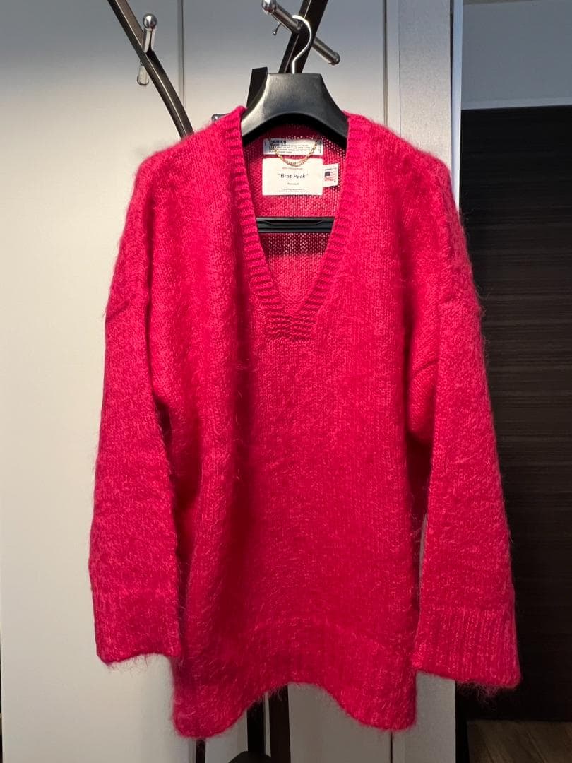 DAIRIKU \"Molly\" Mohair Knit　モヘヤＶネックニット