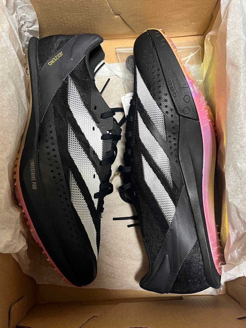 adizero prime sp2ブラック　26.5センチ 新品未使用