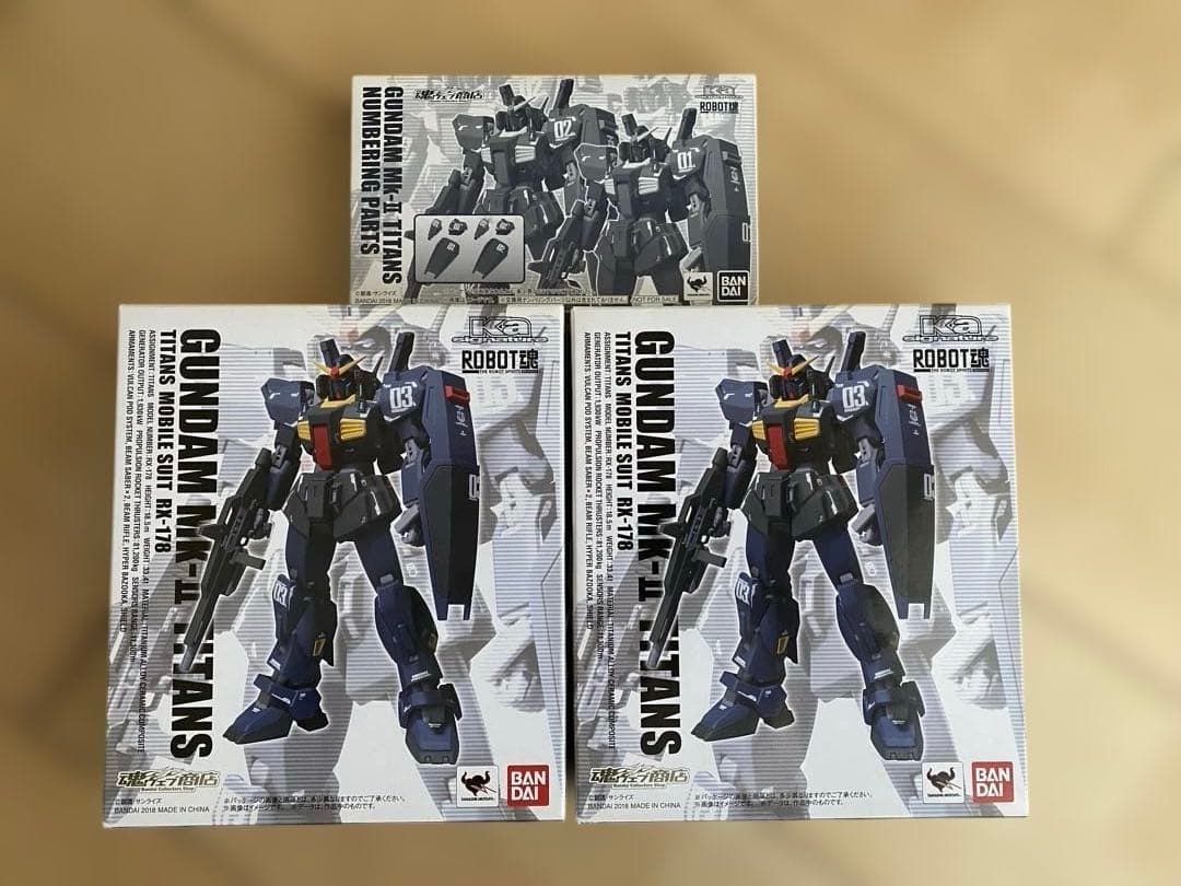 【2個セット】(Ka signature)ガンダムMk-II ティターンズ仕様