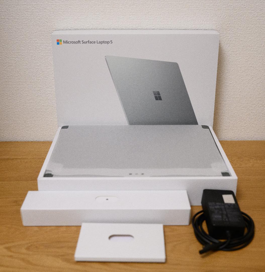 美品 Microsoft surface laptop 5 SSD512gb