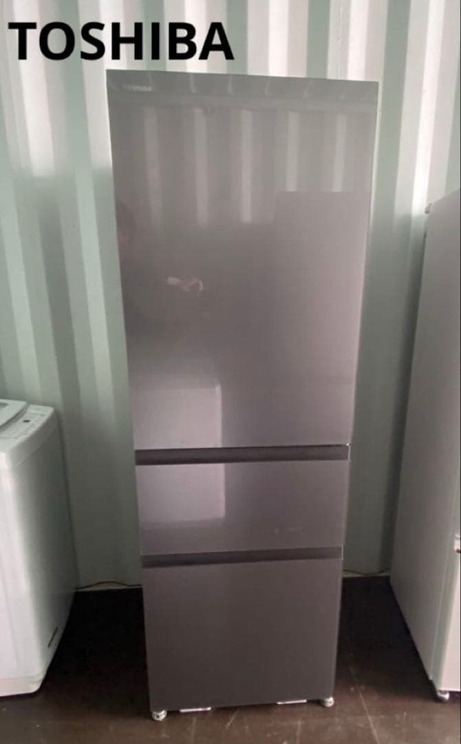 TOSHIBA 東芝ノンフロン冷凍冷蔵庫 GR-T36SV 2021年製
