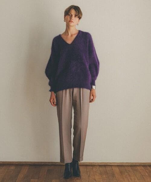 美品 CLANE 2,6万円 テーパードパンツ クラネ ワイドパンツ　C537