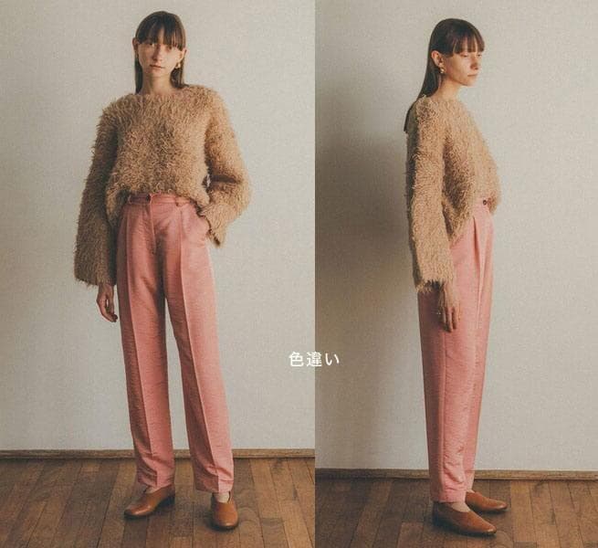 美品 CLANE 2,6万円 テーパードパンツ クラネ ワイドパンツ　C537