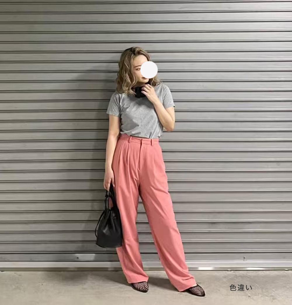 美品 CLANE 2,6万円 テーパードパンツ クラネ ワイドパンツ　C537