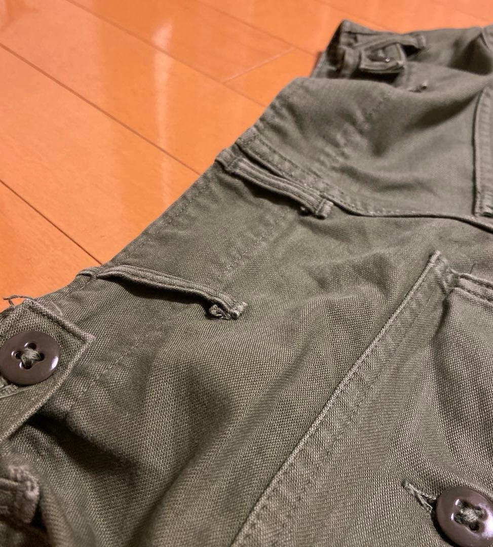 50〜60s US.ARMY ファティーグパンツ ベイカー　サテン　初期型