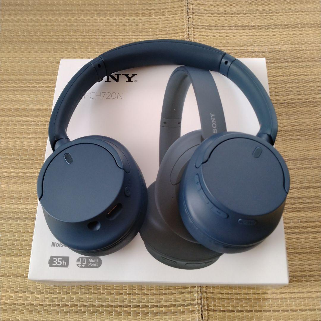 SONY WH-CH720N ワイヤレスヘッドフォン　ブルー