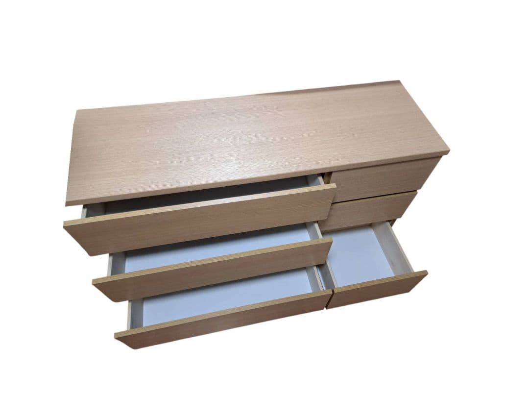 【お買得】ナチュラル木製3段チェスト 送料込み 最終価格