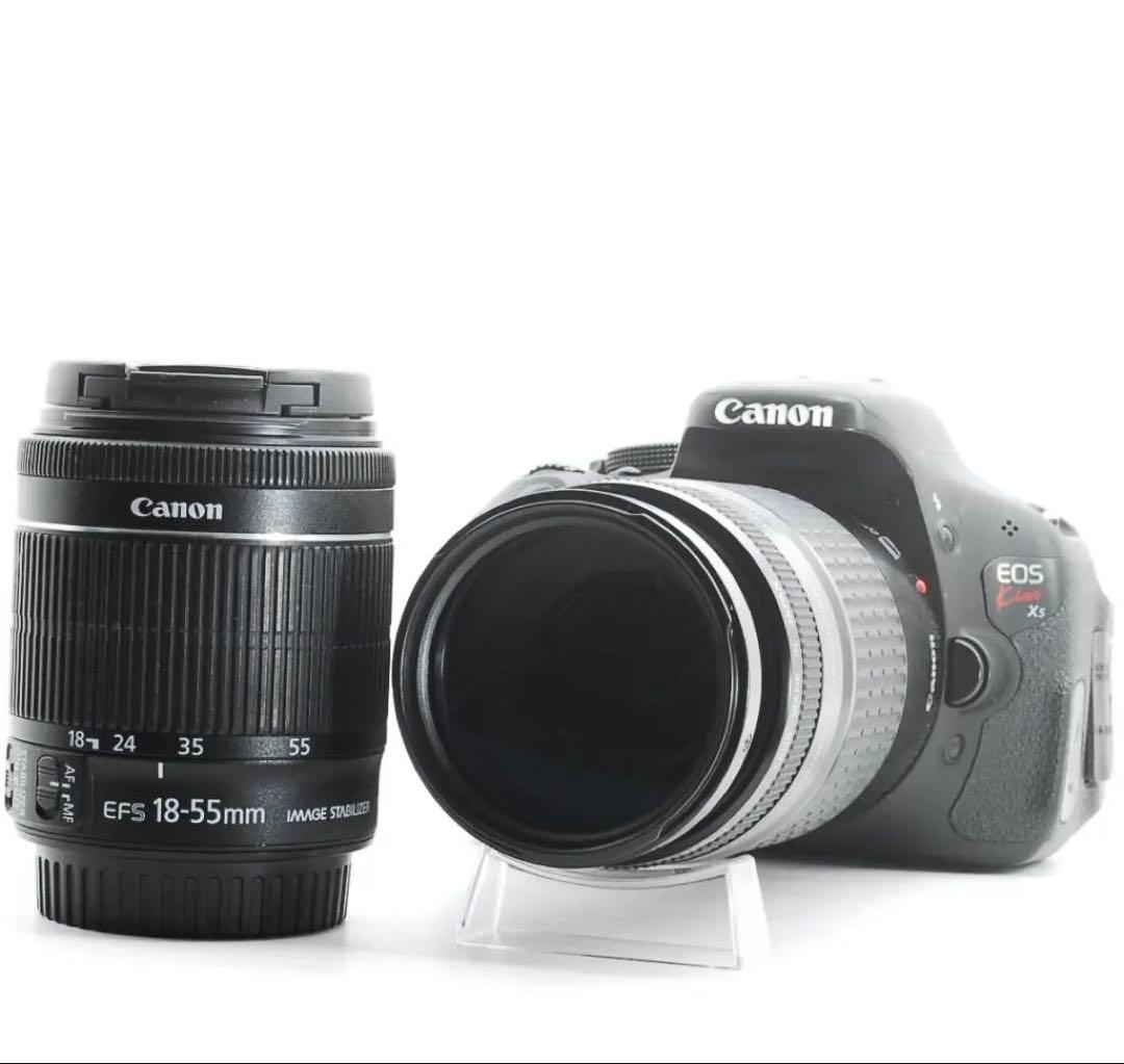 初心者おすすめ✨Canon Kiss X5 ダブルレンズセット 手ブレ補正