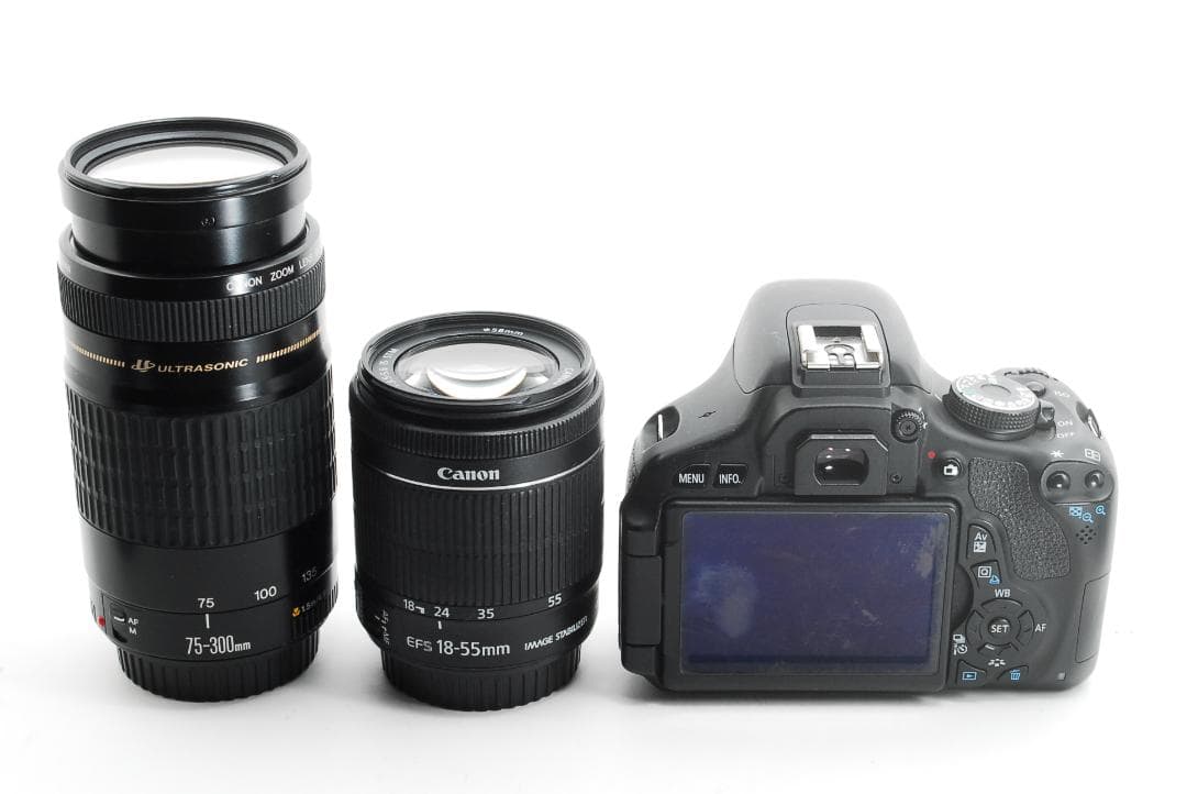 初心者おすすめ✨Canon Kiss X5 ダブルレンズセット 手ブレ補正