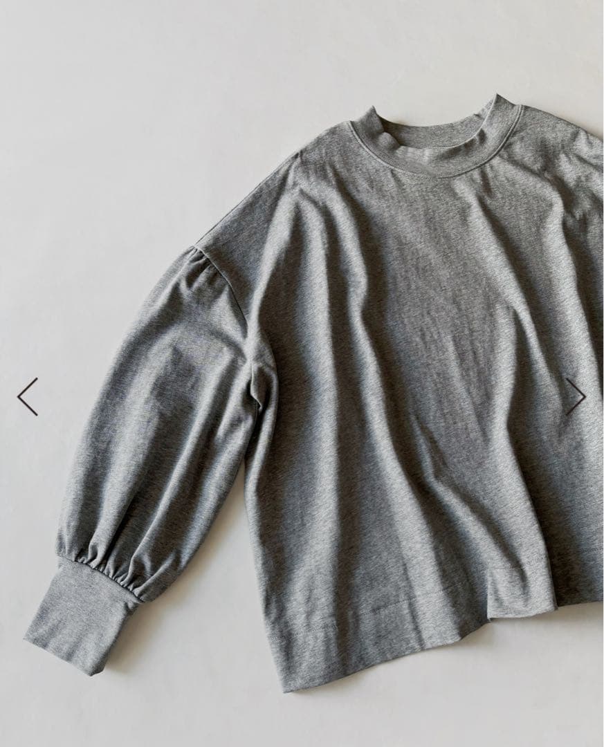 新品 未開封 pot and tea パフ袖カットソー ワンサイズ